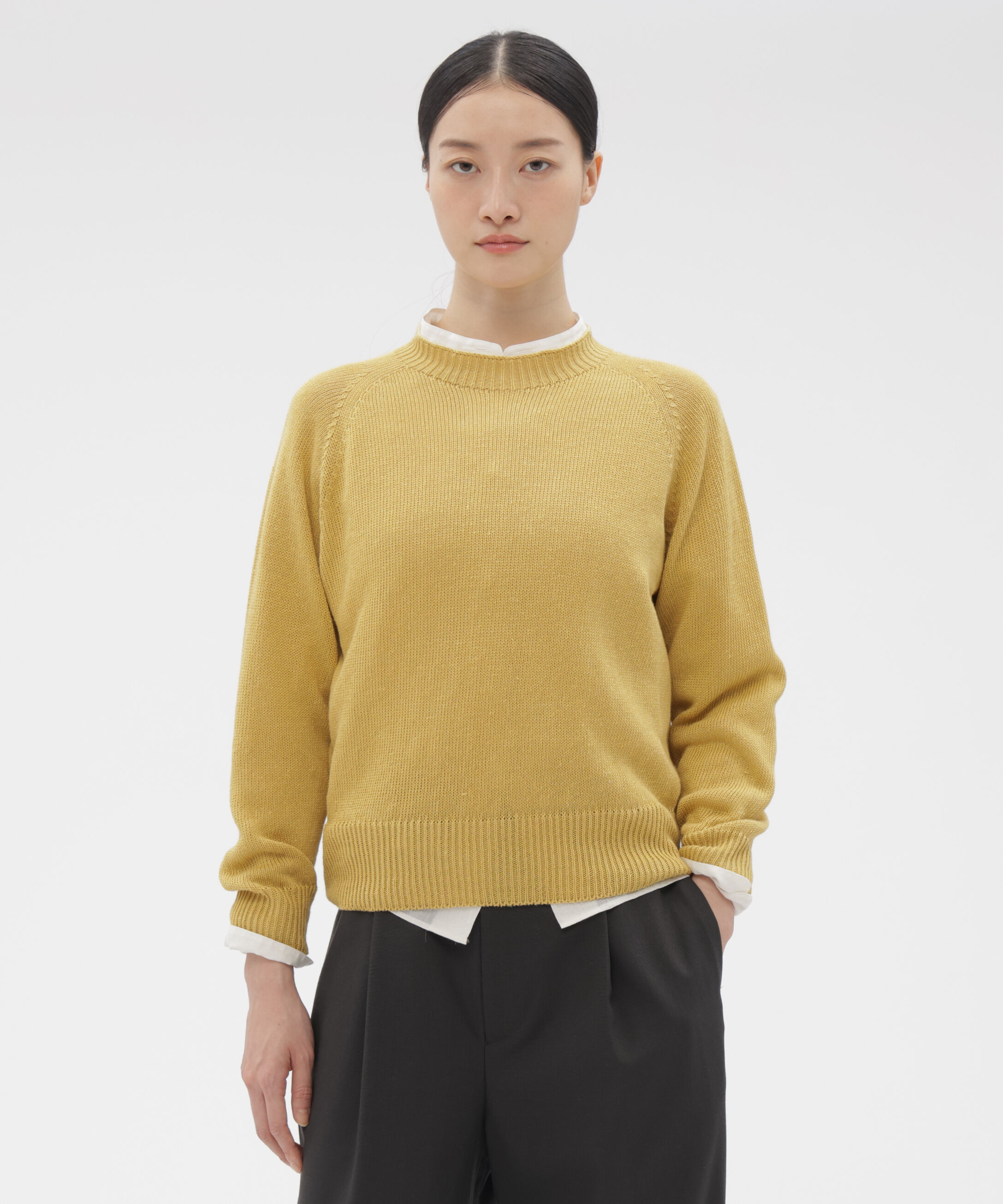  「LINEN COTTON KNITWEAR」|ニット・セーター|YELLOW