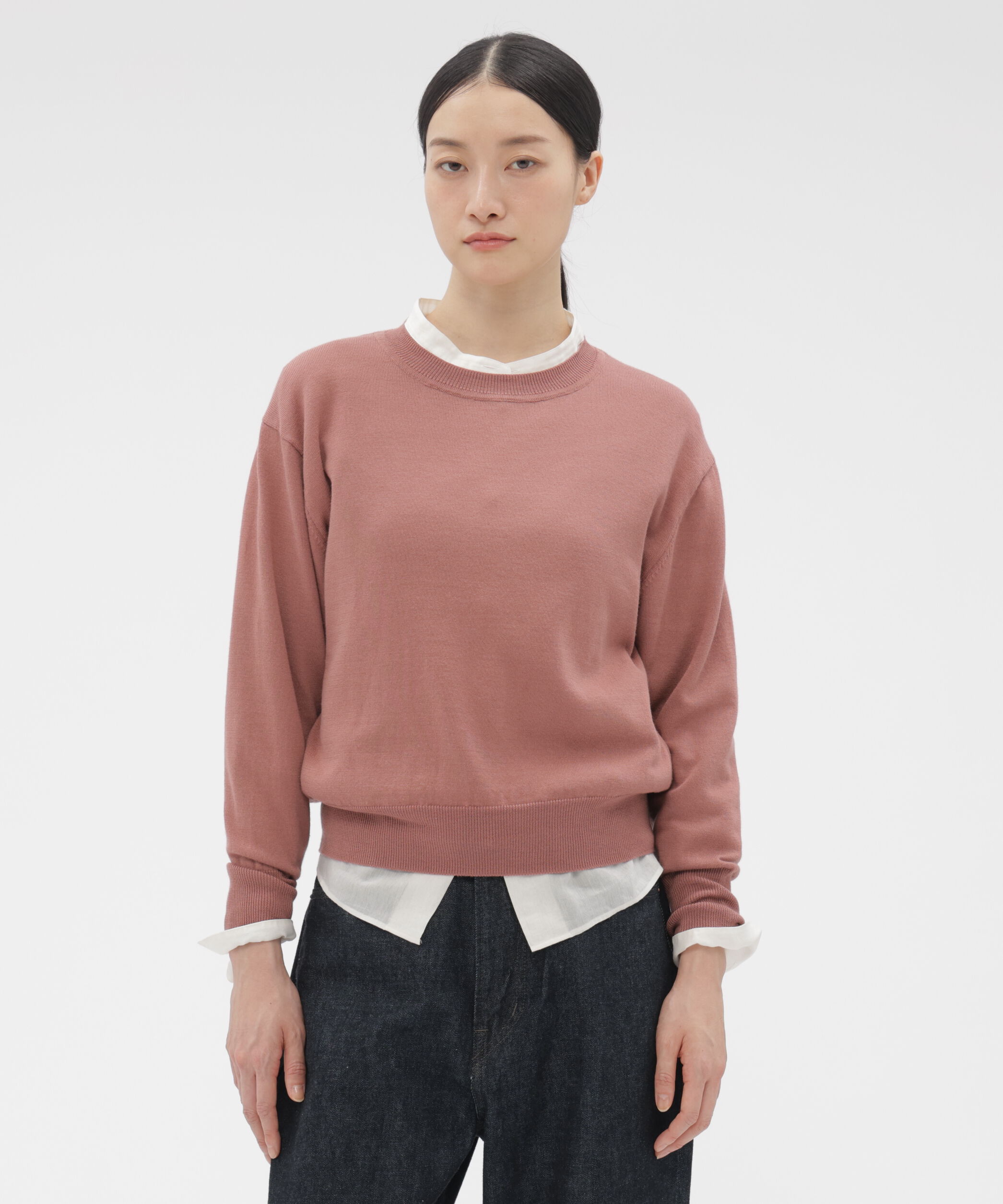  「TWISTED WOOL COTTON KNITWEAR」|ニット・セーター|ROSE2