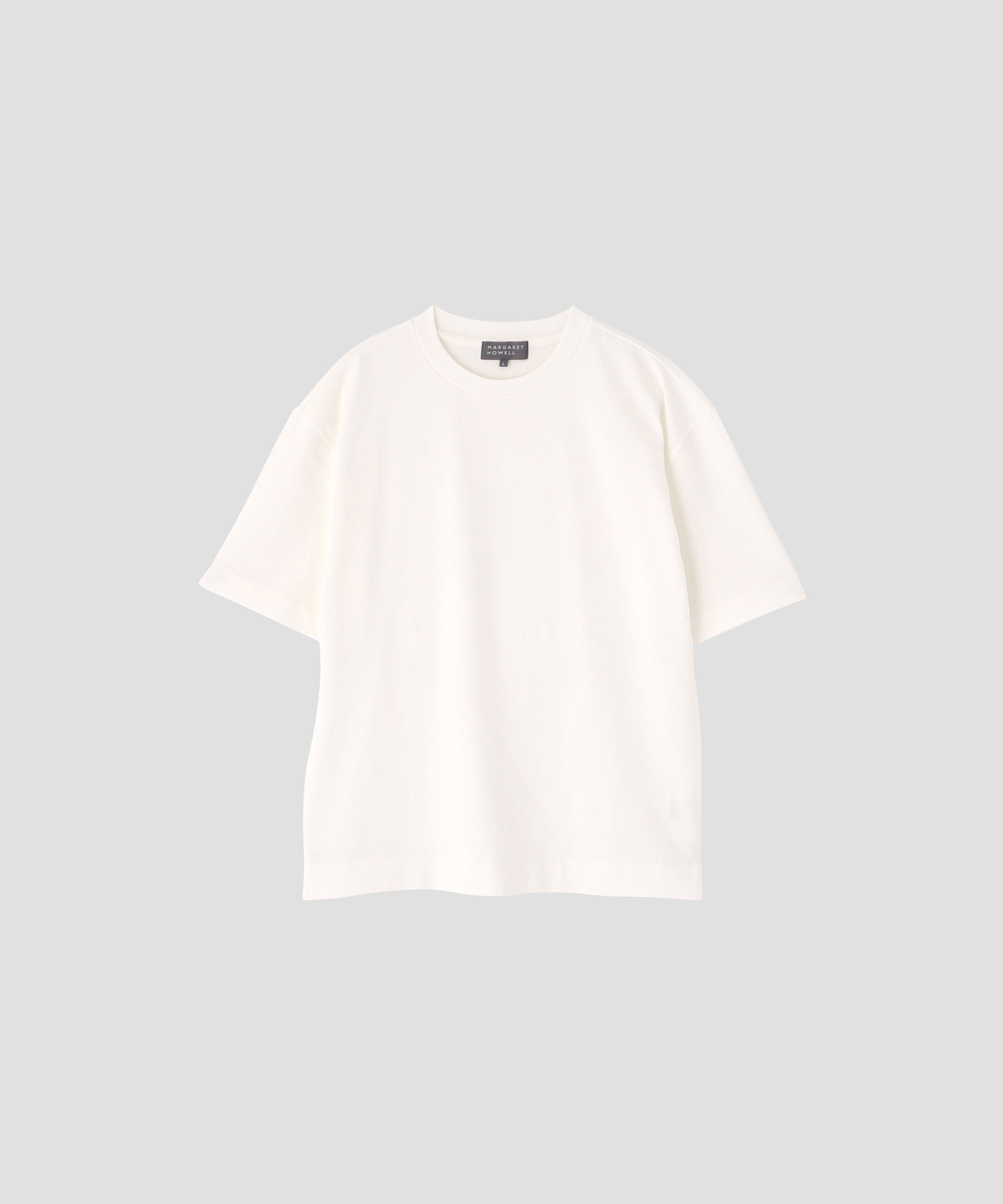 MARGARET HOWELL「FINE DENSE COTTON JERSEY TOP」|Tシャツ・カットソー|