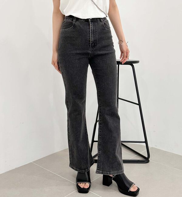 archives「タイトフレアレースアップデニム」|チノ|