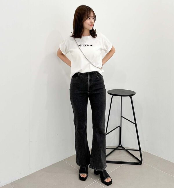 archives「タイトフレアレースアップデニム」|チノ|