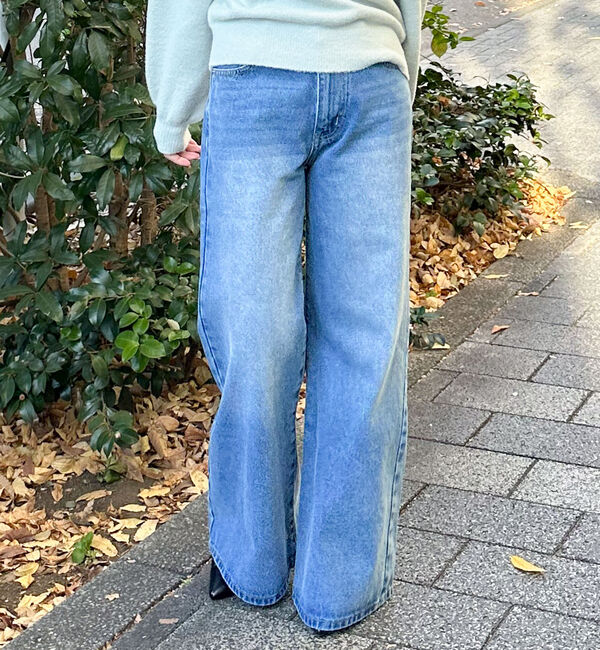 archives「ストレートフレアデニム」|デニム|