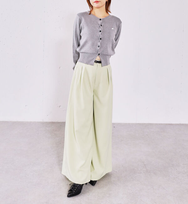 archives「ベルト付カラータックスラックス」|チノ|