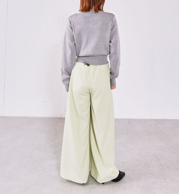 archives「ベルト付カラータックスラックス」|チノ|