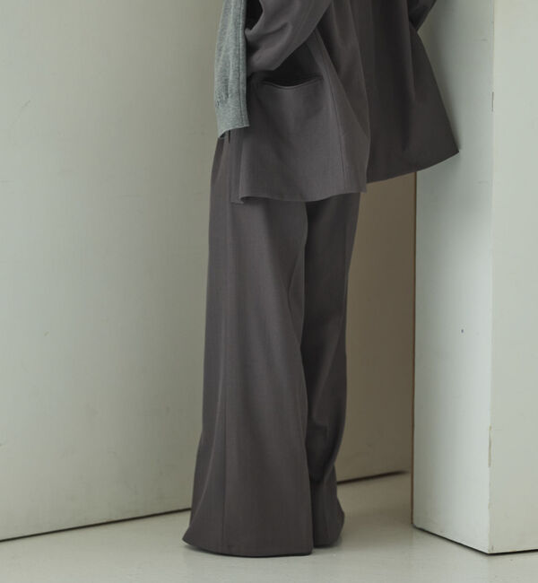 archives「【ＯＮかわ】ウォッシャブルベルト付きスラックス」|チノ|