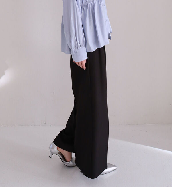 archives「【ＯＮかわ】ウォッシャブルベルト付きスラックス」|チノ|