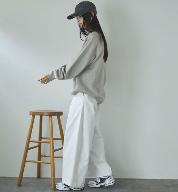 Doux archives「ラメ混スウェットライクニット」|ニット・セーター|