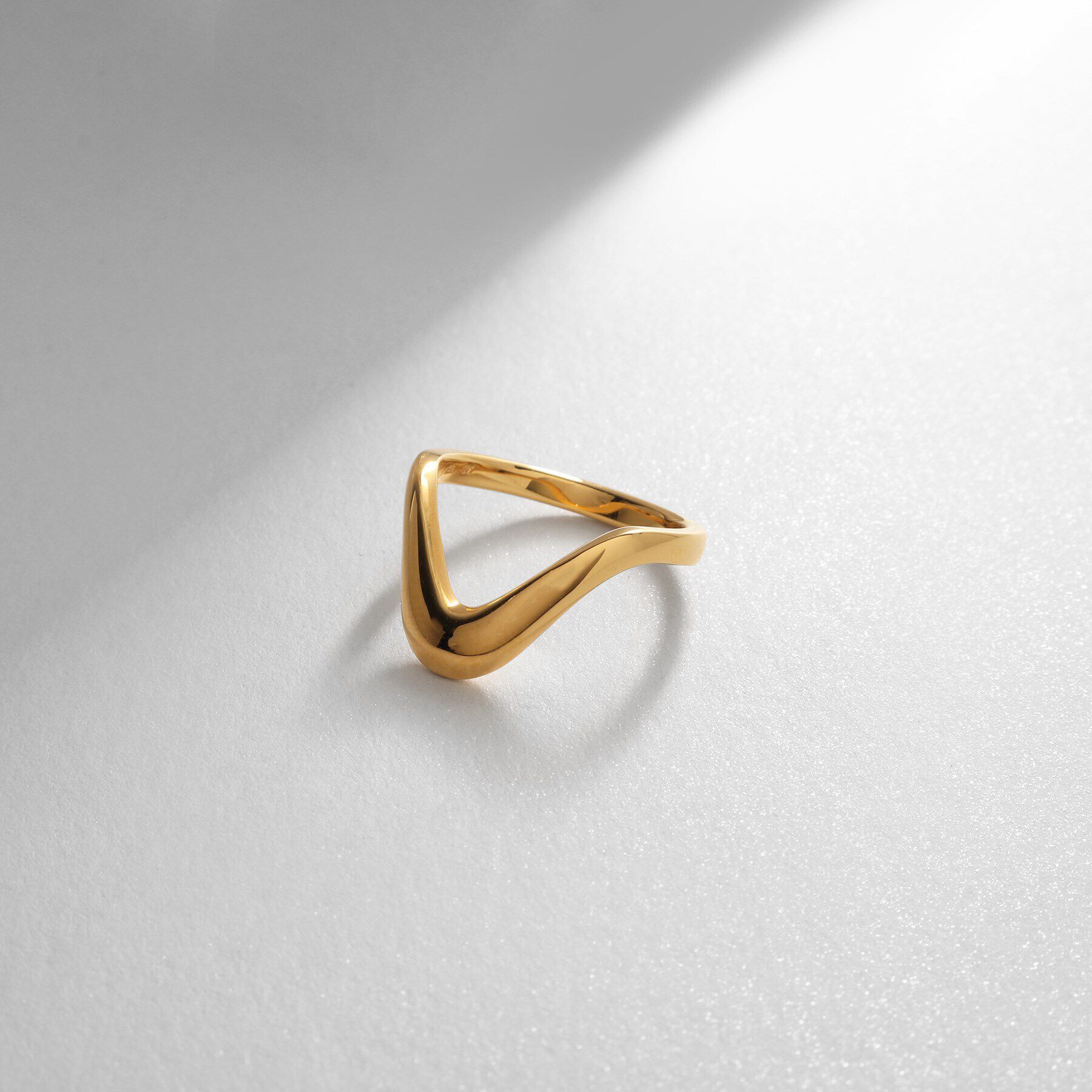 COCOSHNIK ONKITSCH「シルバー ニュアンスリング ドリップ GP」|リング|