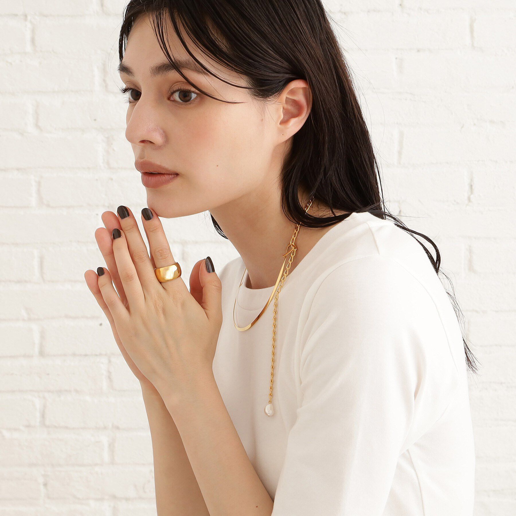 COCOSHNIK ONKITSCH「シルバー ボリュームリング ドーム GP」|リング|