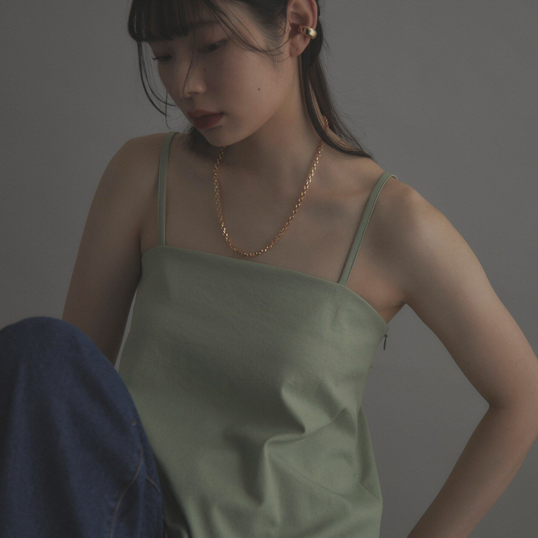 COCOSHNIK ONKITSCH「シルバー デザインチェーン リッジケーブル ネックレス GP」|ネックレス|