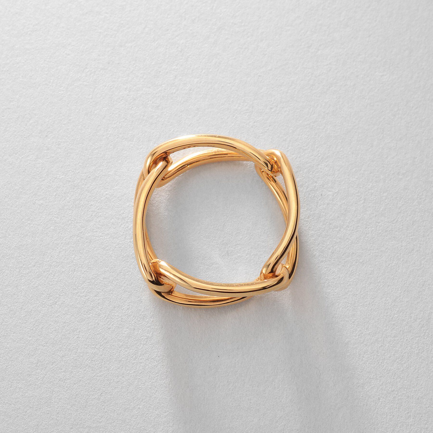 COCOSHNIK ONKITSCH「シルバー PCチェーンモチーフリング GP」|リング|