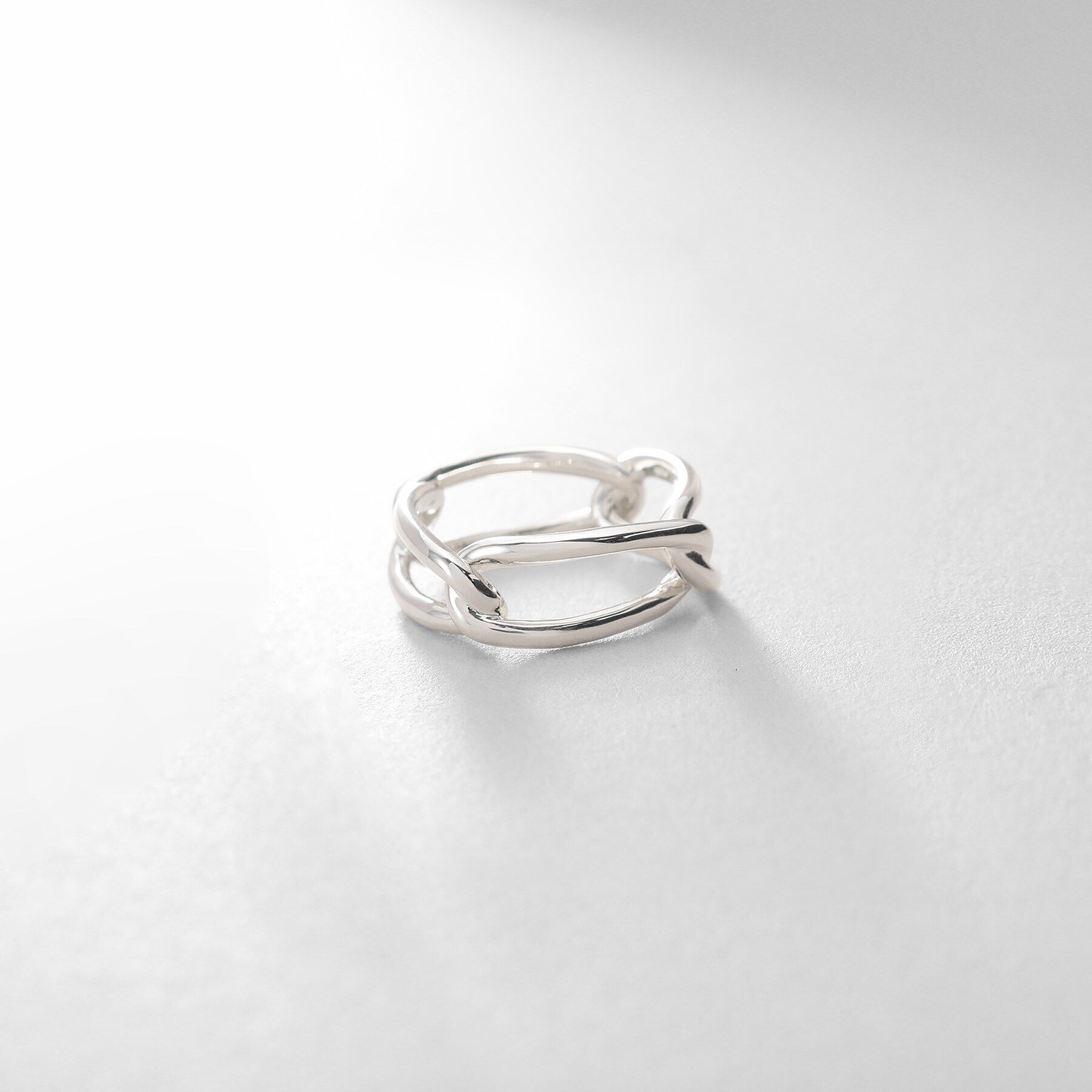 COCOSHNIK ONKITSCH「シルバー PCチェーンモチーフリング」|リング|