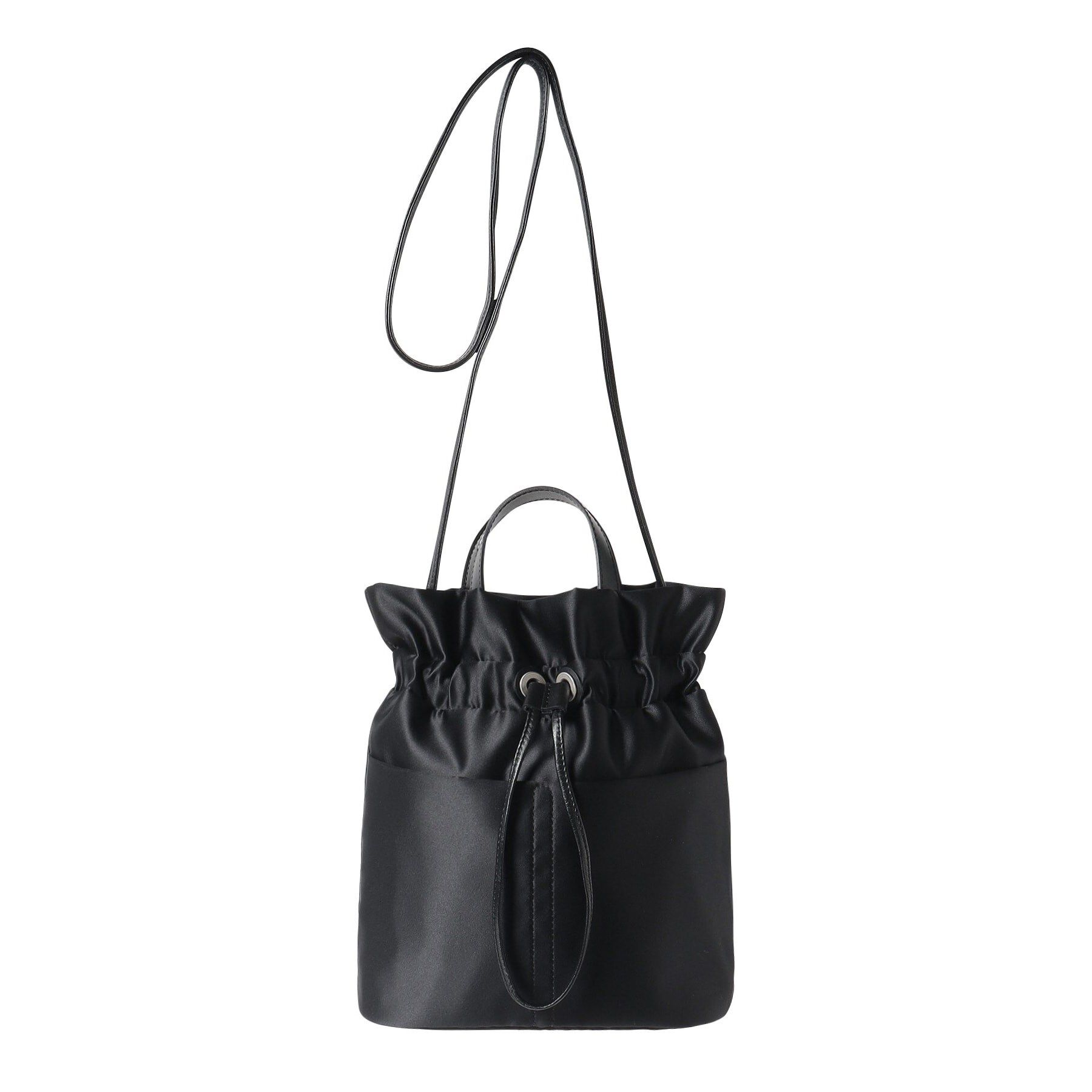 HIROKO HAYASHI「LUINI SATINE（ルイーニ サティーネ）ショルダーバッグ」|ショルダー・メッセンジャー|ブラック(019)