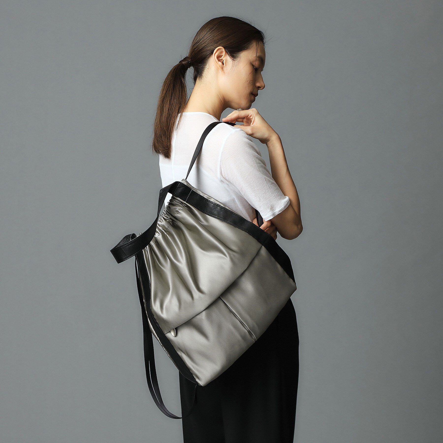 HIROKO HAYASHI「LUINI SATINE（ルイーニ サティーネ）2wayナップサック」|リュック|