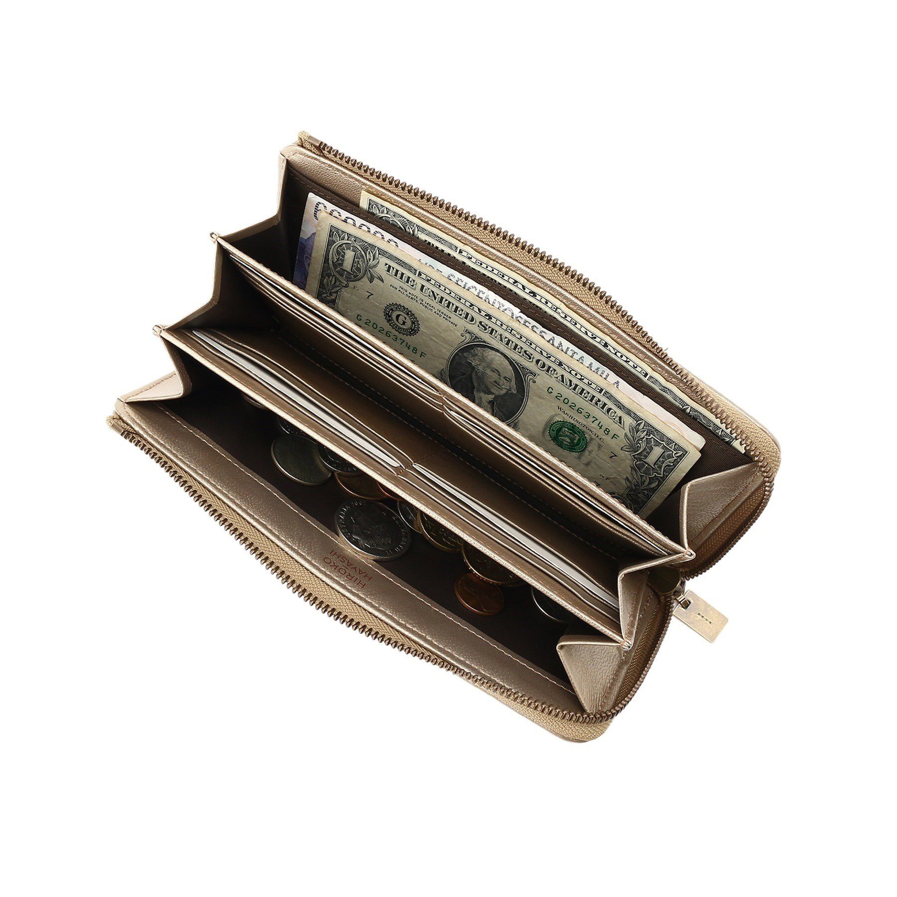 HIROKO HAYASHI「GIRASOLE（ジラソーレ）ファスナー式長財布」|財布|