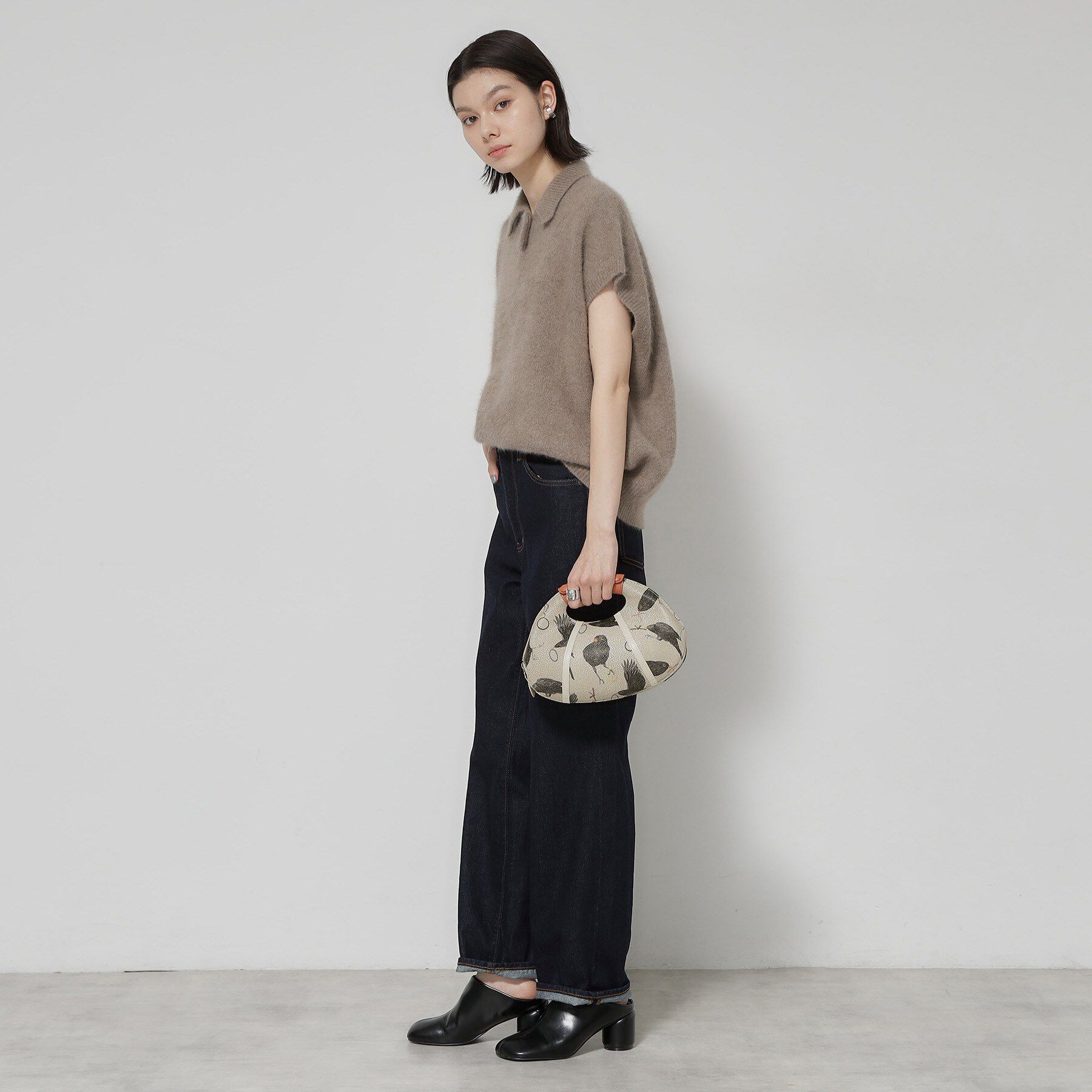 HIROKO HAYASHI「MERLO（メルロ）クロワッサンバッグ」|ハンドバッグ|