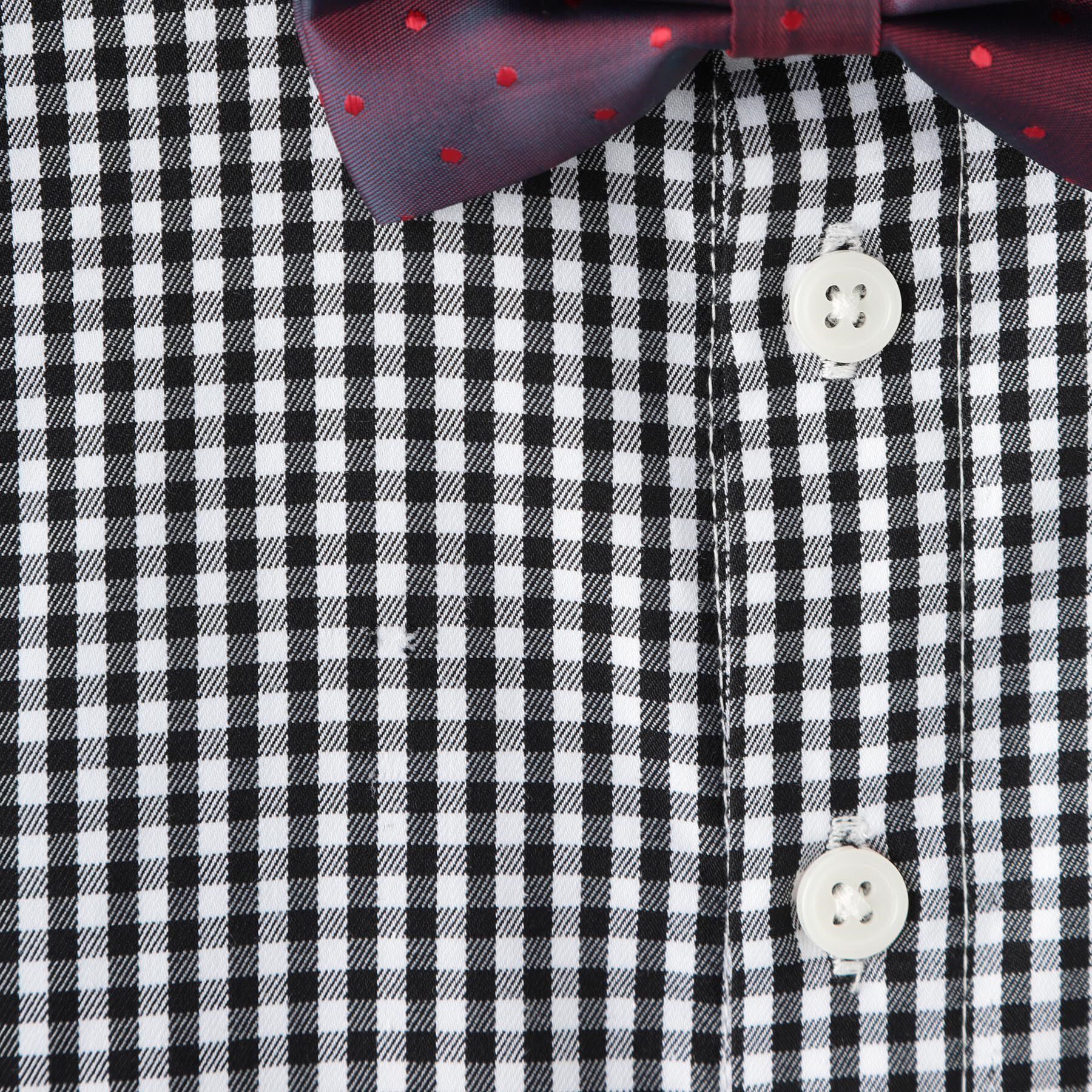 SHOO･LA･RUE「【100-140cm/プチセレ】蝶ネクタイ付きシャツ」|シャツ・ブラウス|