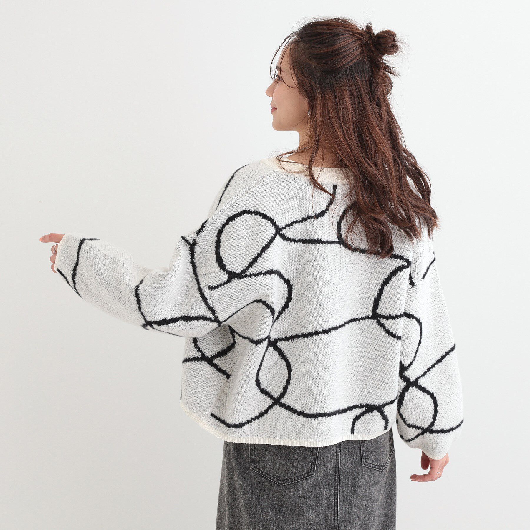 SHOO･LA･RUE「選べる3柄 ダブルZIPカーディガン」|カーディガン|