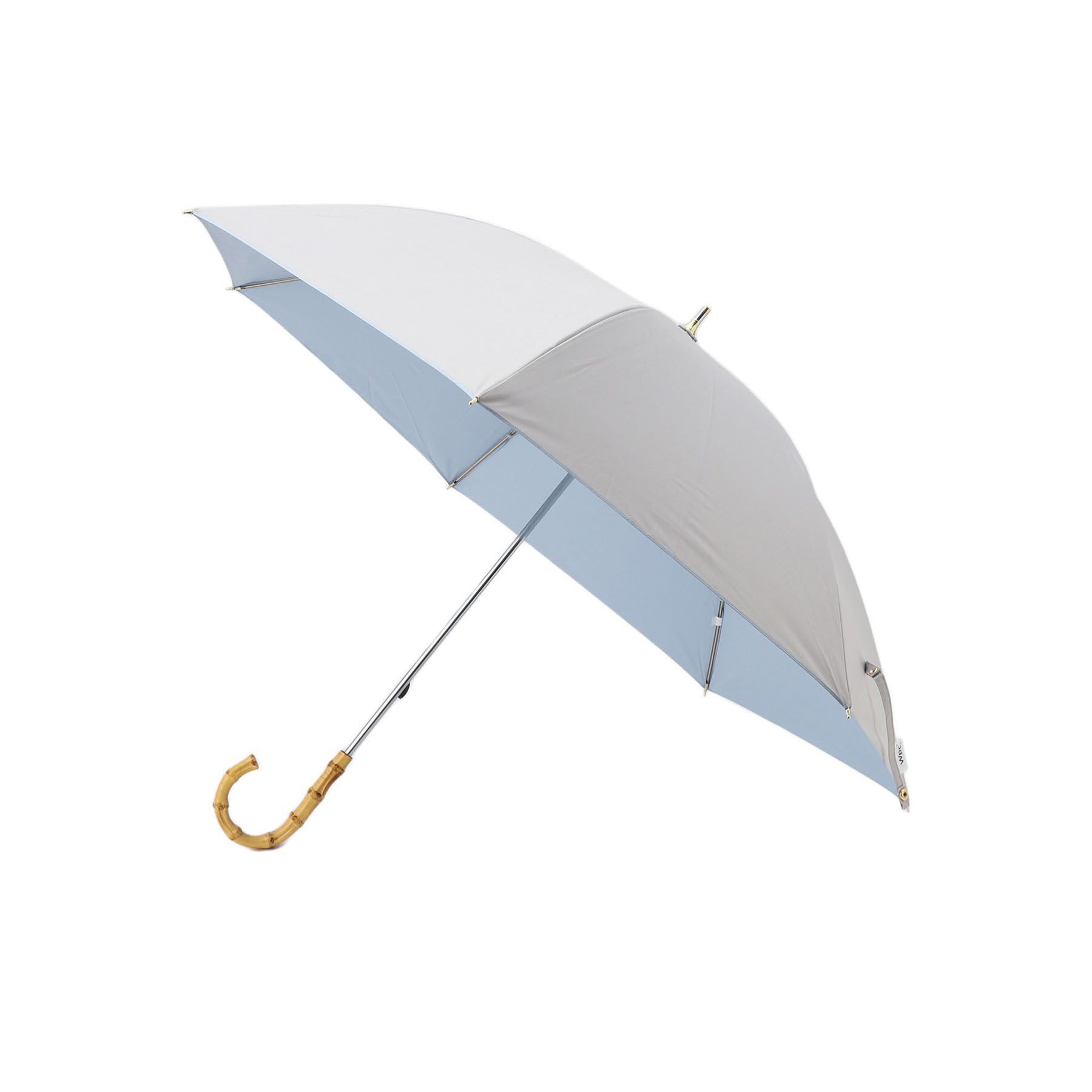 SHOO･LA･RUE「【日傘/晴雨兼用】【Wpc．】遮光インサイドカラー ロング」|傘|グレー(512)