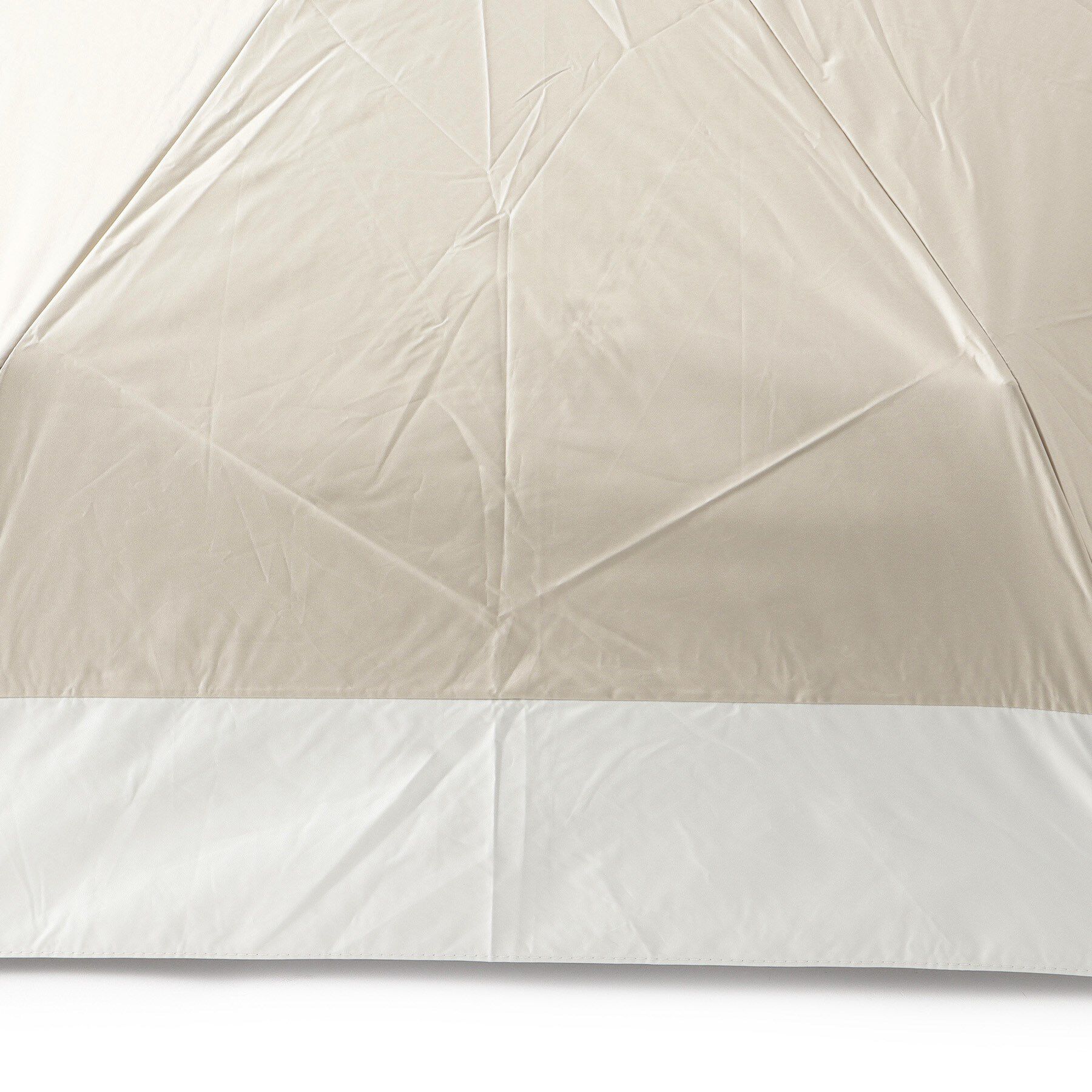 SHOO･LA･RUE「【because】【晴雨兼用】バイカラーが上品　コンパクト折り畳み傘」|傘|