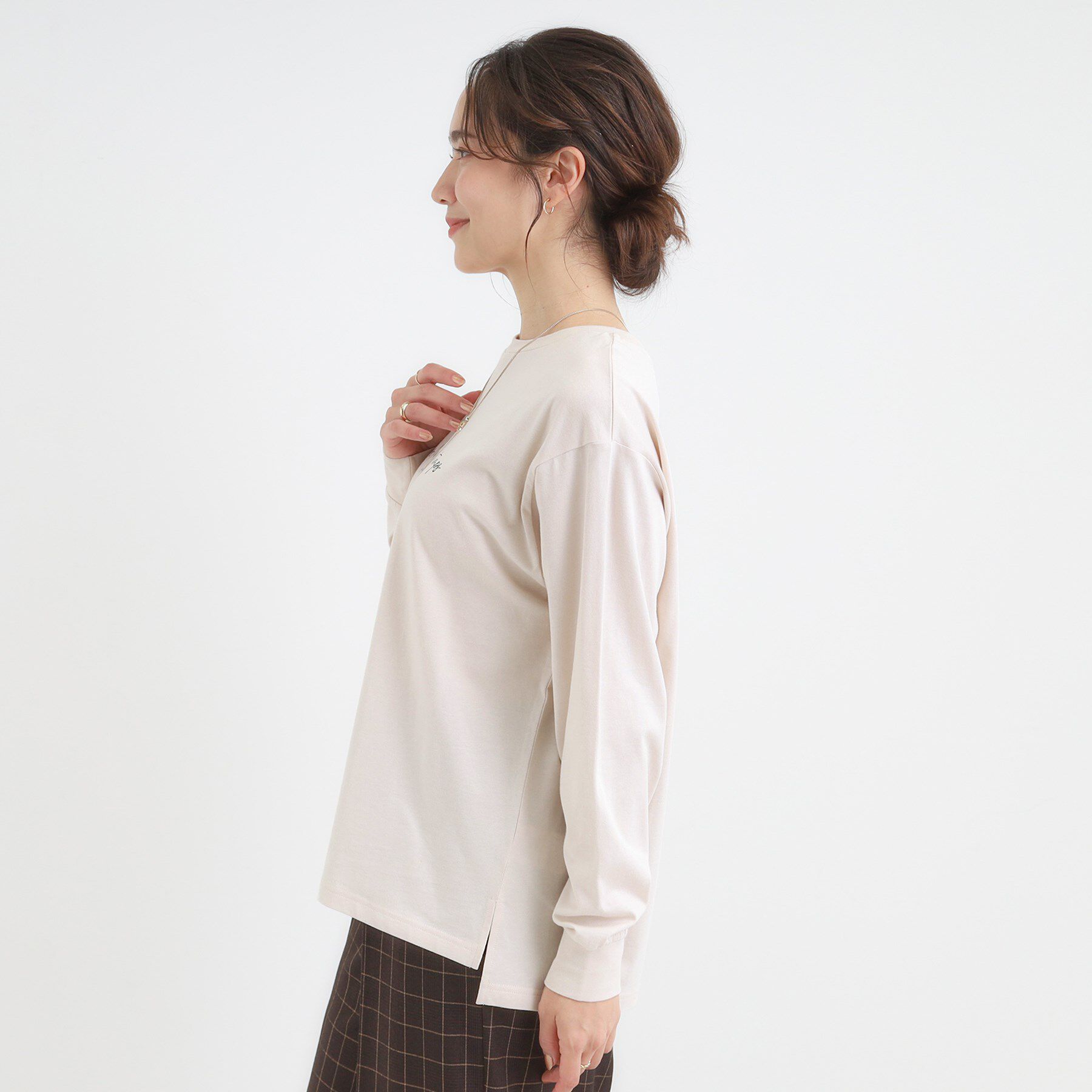 SHOO･LA･RUE「グラフィックアソート ベーシックロンT」|Tシャツ・カットソー|