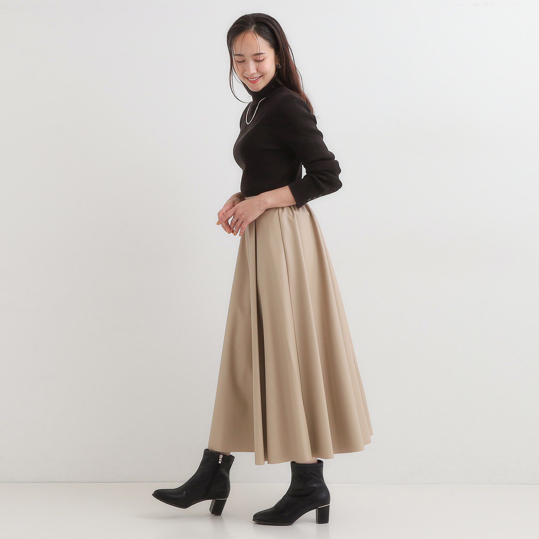 SHOO･LA･RUE「ストレッチブーツ」|ショートブーツ|