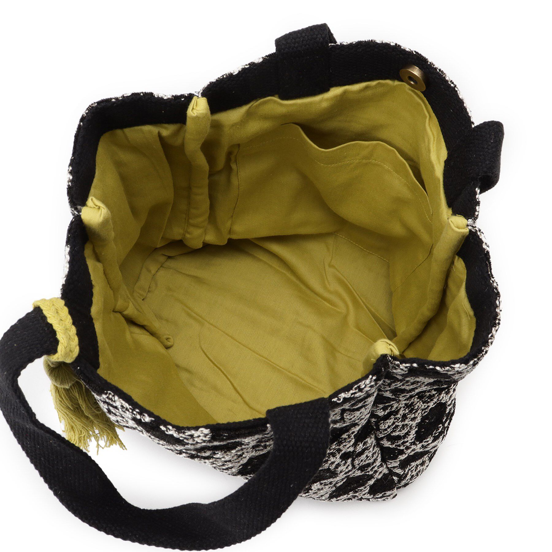 SHOO･LA･RUE「インド製ジャカードランチトートバッグ」|トートバッグ|