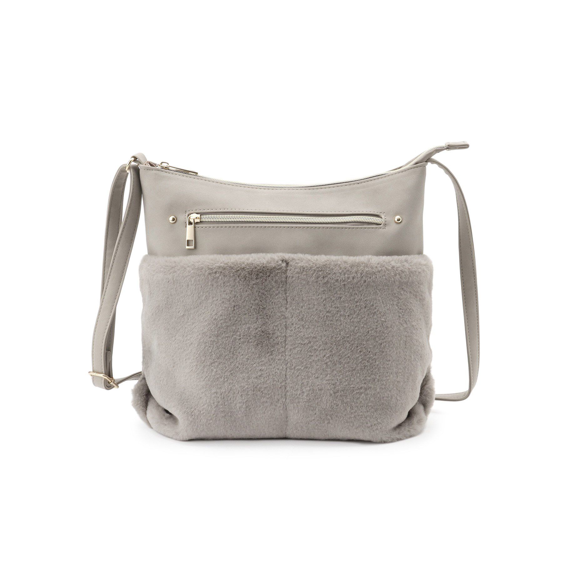 SHOO･LA･RUE「ポケットフェイクファーショルダーバッグ」|ショルダー・メッセンジャー|