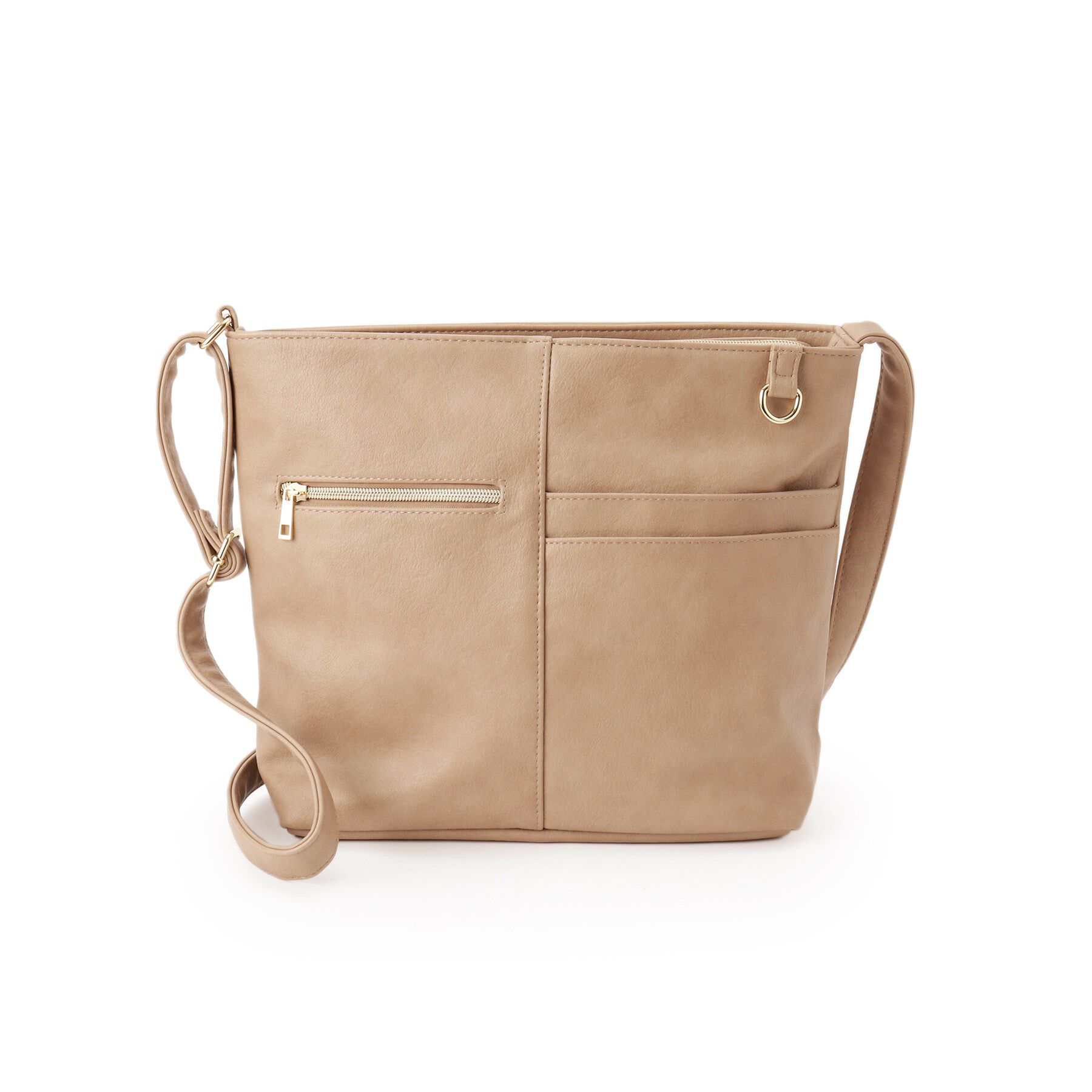 SHOO･LA･RUE「【8ポケット】フロント切替 ショルダーバッグ」|ショルダー・メッセンジャー|