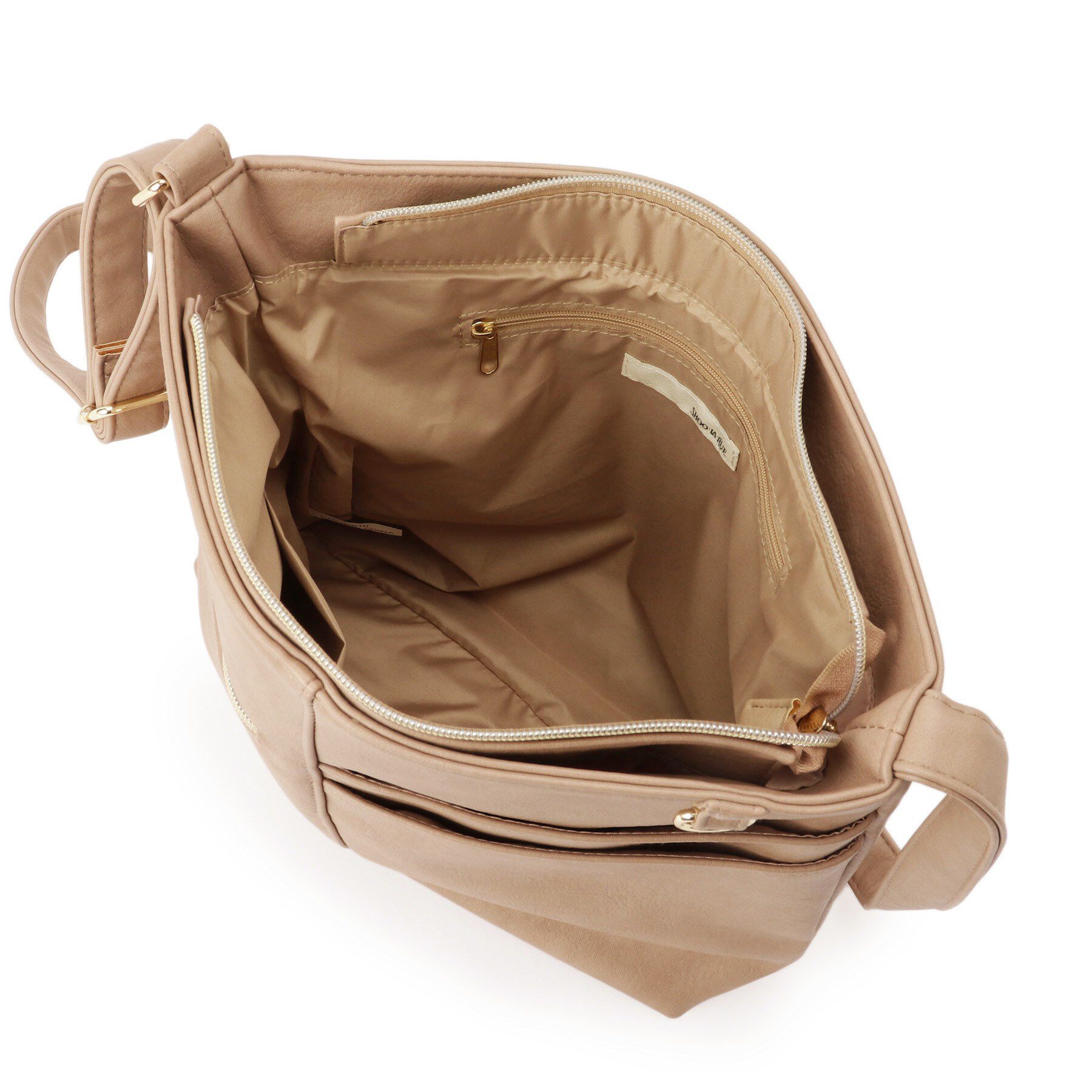 SHOO･LA･RUE「【8ポケット】フロント切替 ショルダーバッグ」|ショルダー・メッセンジャー|