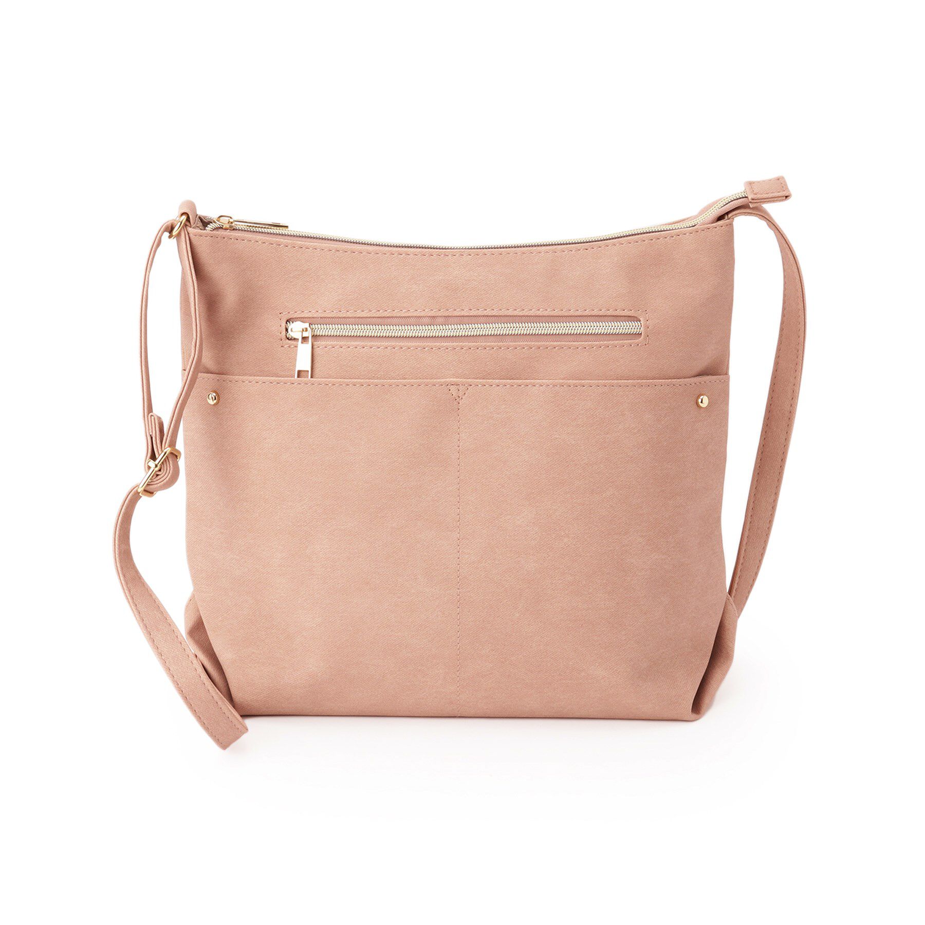 SHOO･LA･RUE「【選べる6色】フロントWポケットショルダーバッグ」|ショルダー・メッセンジャー|