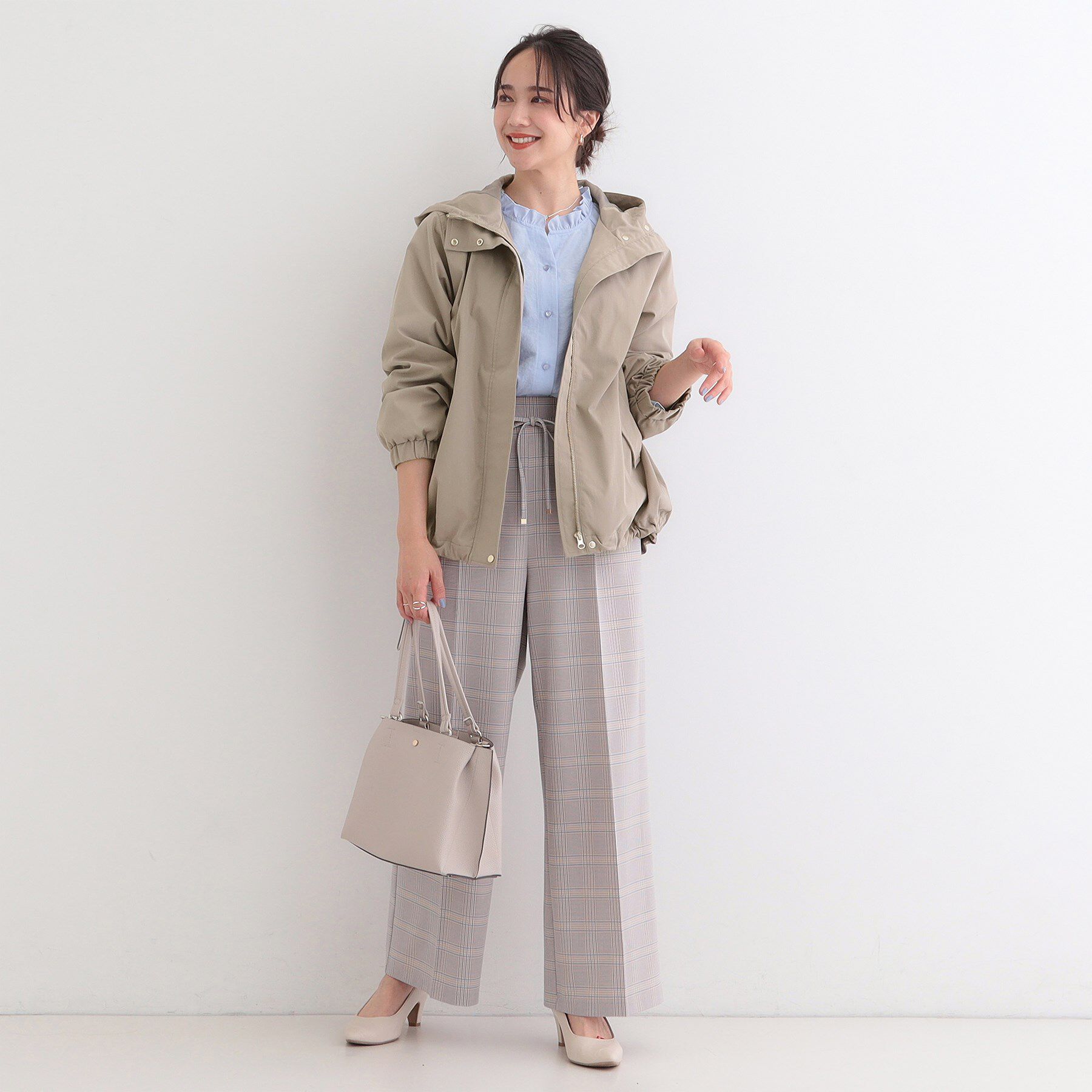 SHOO･LA･RUE「【防花粉/高レビュー】きれいもかっこいいも叶える 欲張りマウンテンパーカ」|ブルゾン・スタジャン|