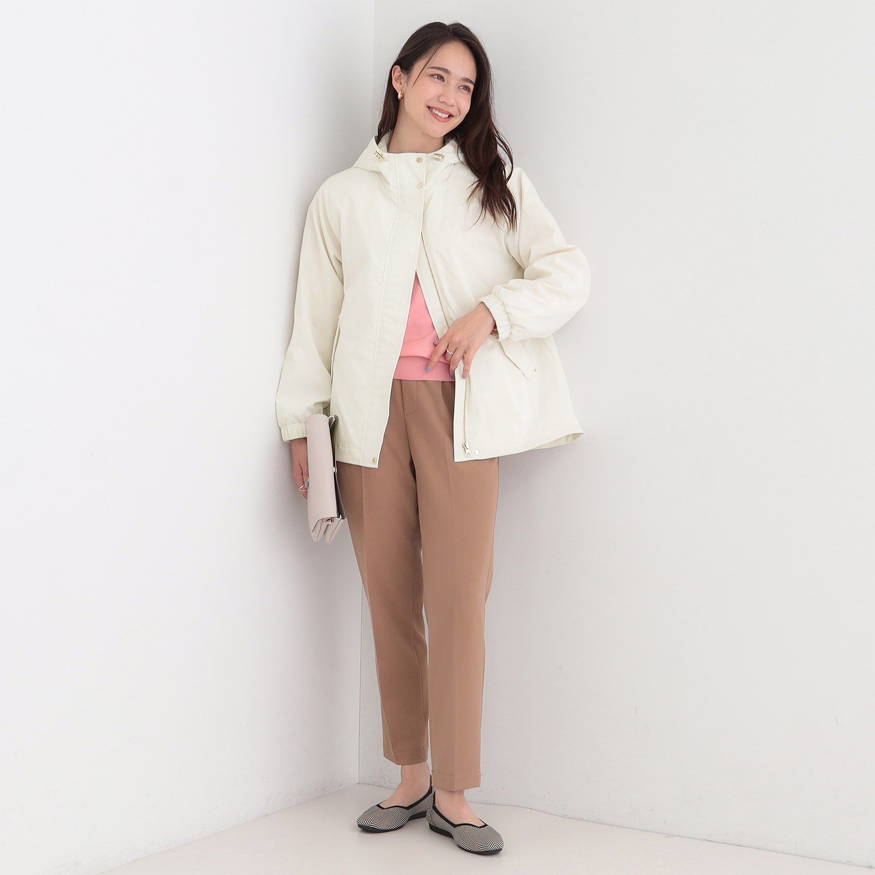 SHOO･LA･RUE「【防花粉/高レビュー】きれいもかっこいいも叶える 欲張りマウンテンパーカ」|ブルゾン・スタジャン|