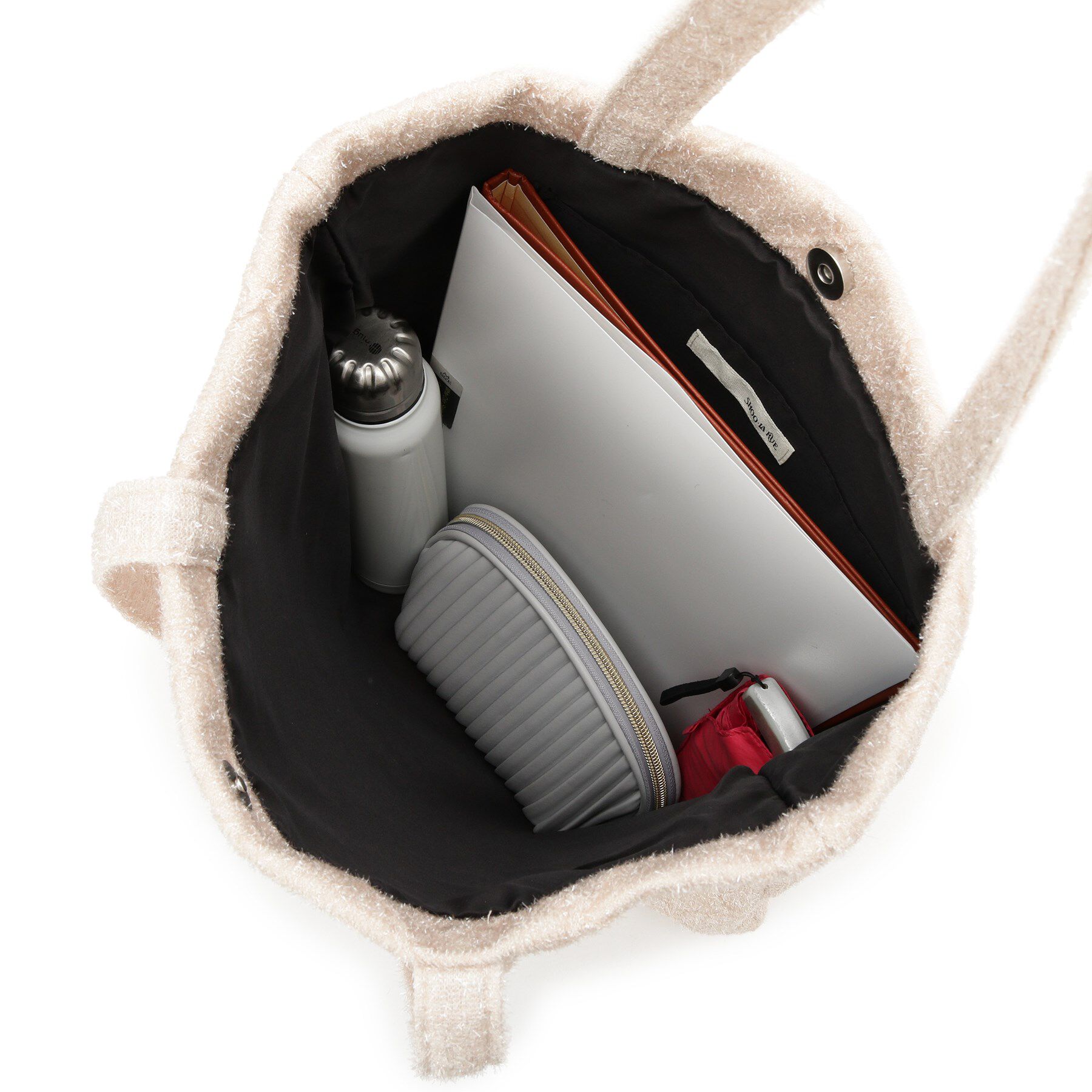 SHOO･LA･RUE「ラメ格子柄スクエアトートバッグ」|トートバッグ|