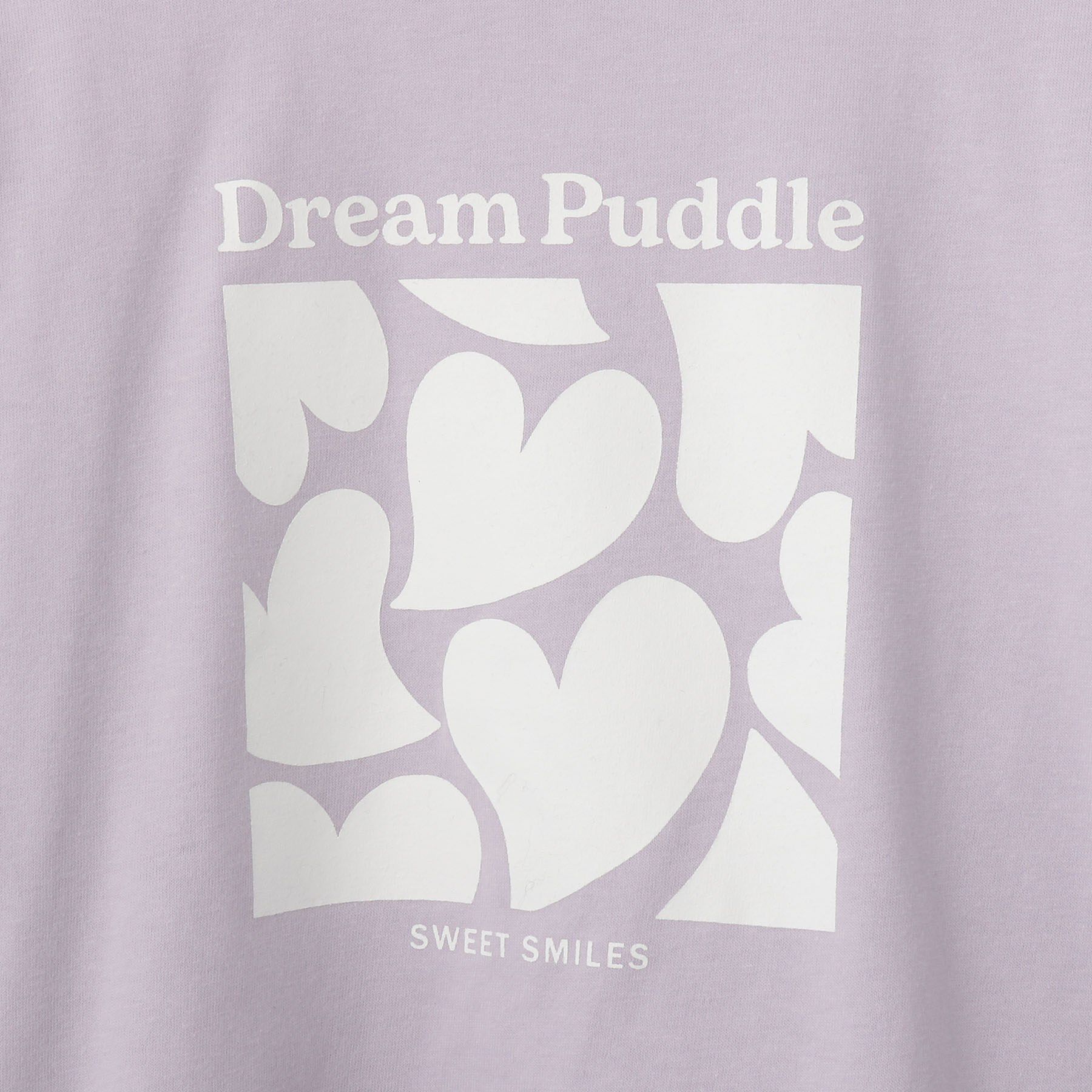 SHOO･LA･RUE「【100-150cm/選べる2柄】プリントアソート裾ラウンドロンT」|Tシャツ・カットソー|