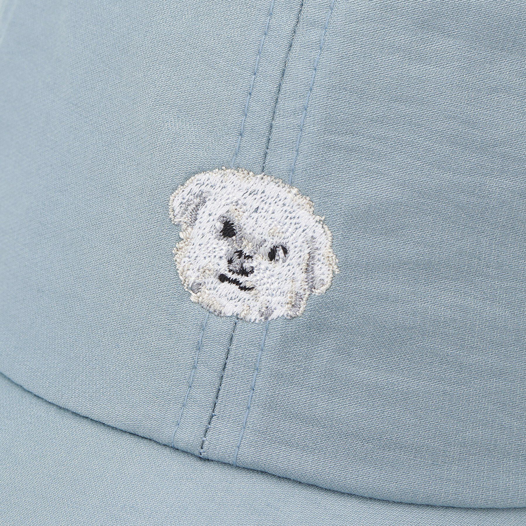 SHOO･LA･RUE「リアル犬刺繍シャイニーキャップ」|キャップ・キャスケット|