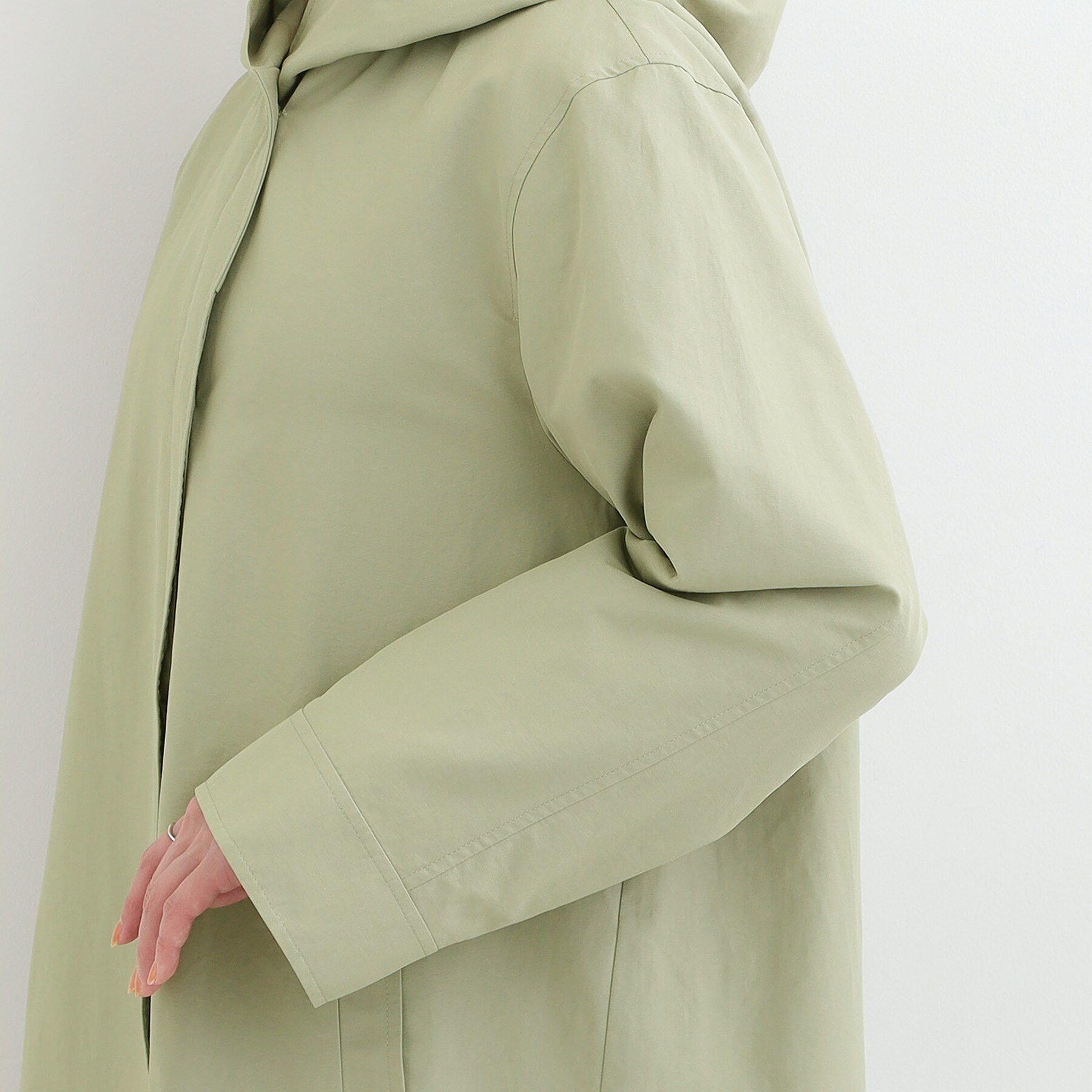 SHOO･LA･RUE「【防花粉/洗濯機可/S-LL】ゆったり着られる 大人のテントフーディージャケット」|その他|