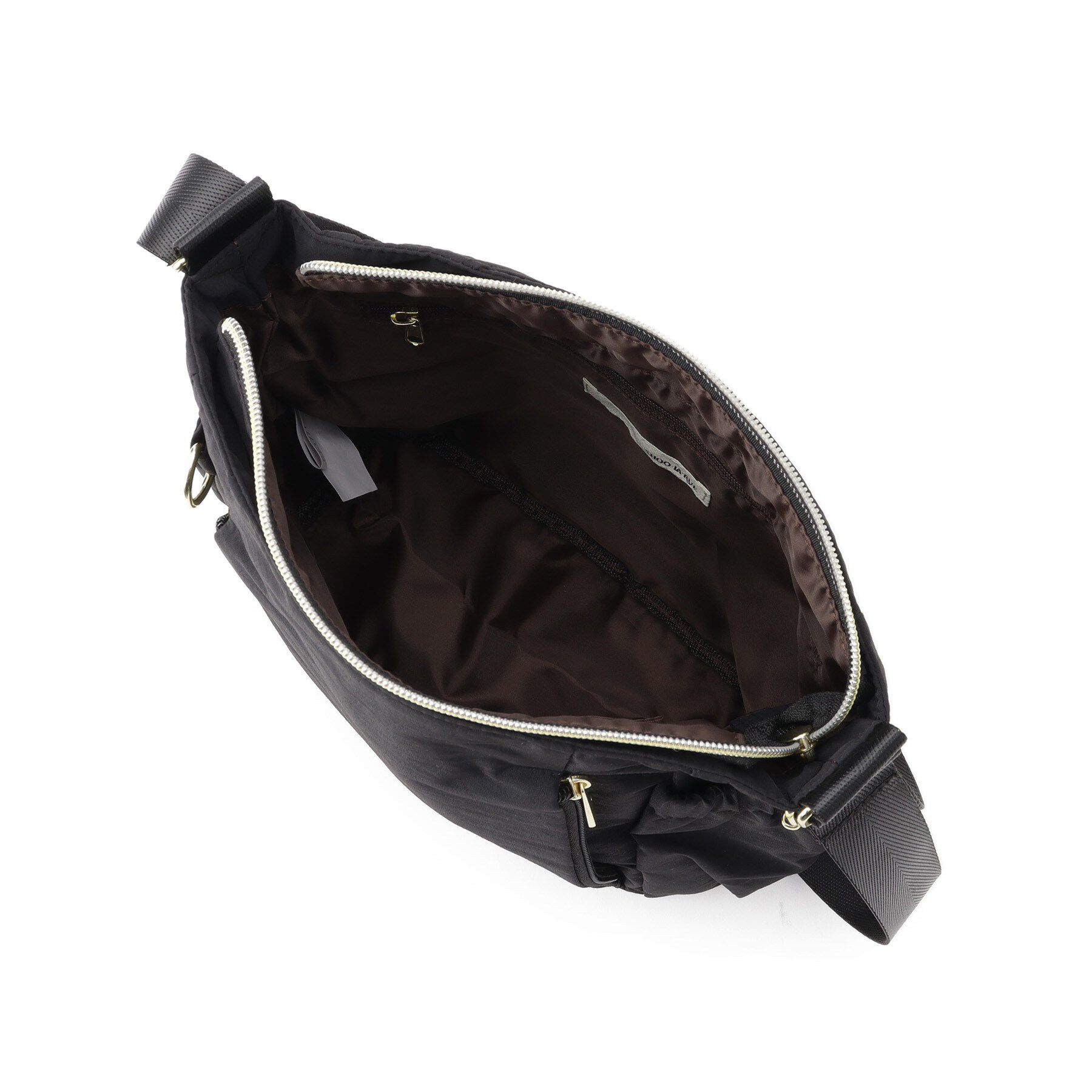 SHOO･LA･RUE「【撥水】ダブルポケットショルダーバッグ」|ショルダー・メッセンジャー|