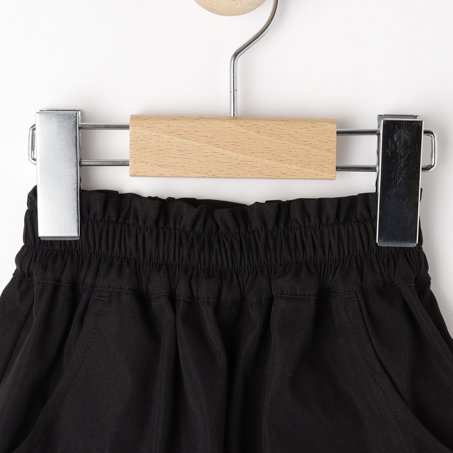 SHOO･LA･RUE「【100-150cm】サイドレースアップショートパンツ」|キュロット|