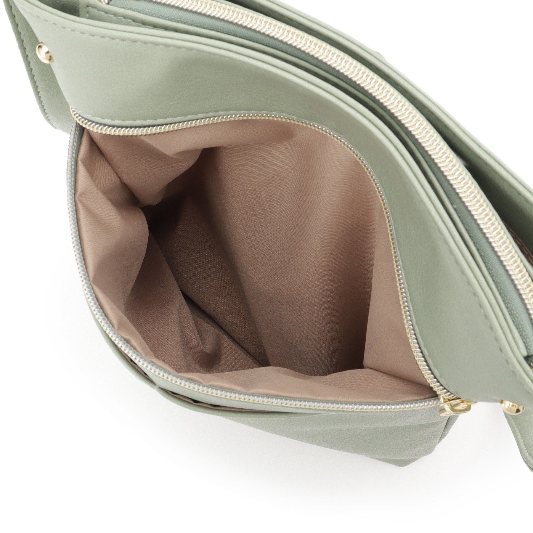 SHOO･LA･RUE「【8ポケット/ギフトにも】すっきり見えのショルダーバッグ」|ショルダー・メッセンジャー|