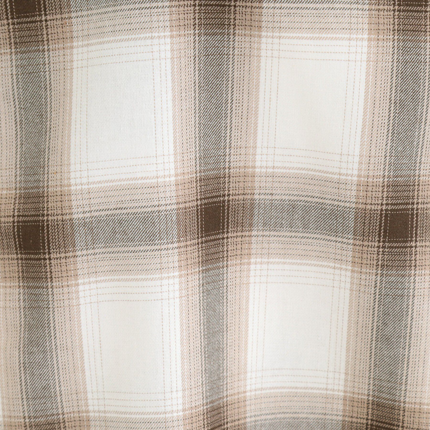 SHOO･LA･RUE「【洗濯機可/S-LL】涼しげで軽やかな チェックフーディーシャツ」|シャツ・ブラウス|