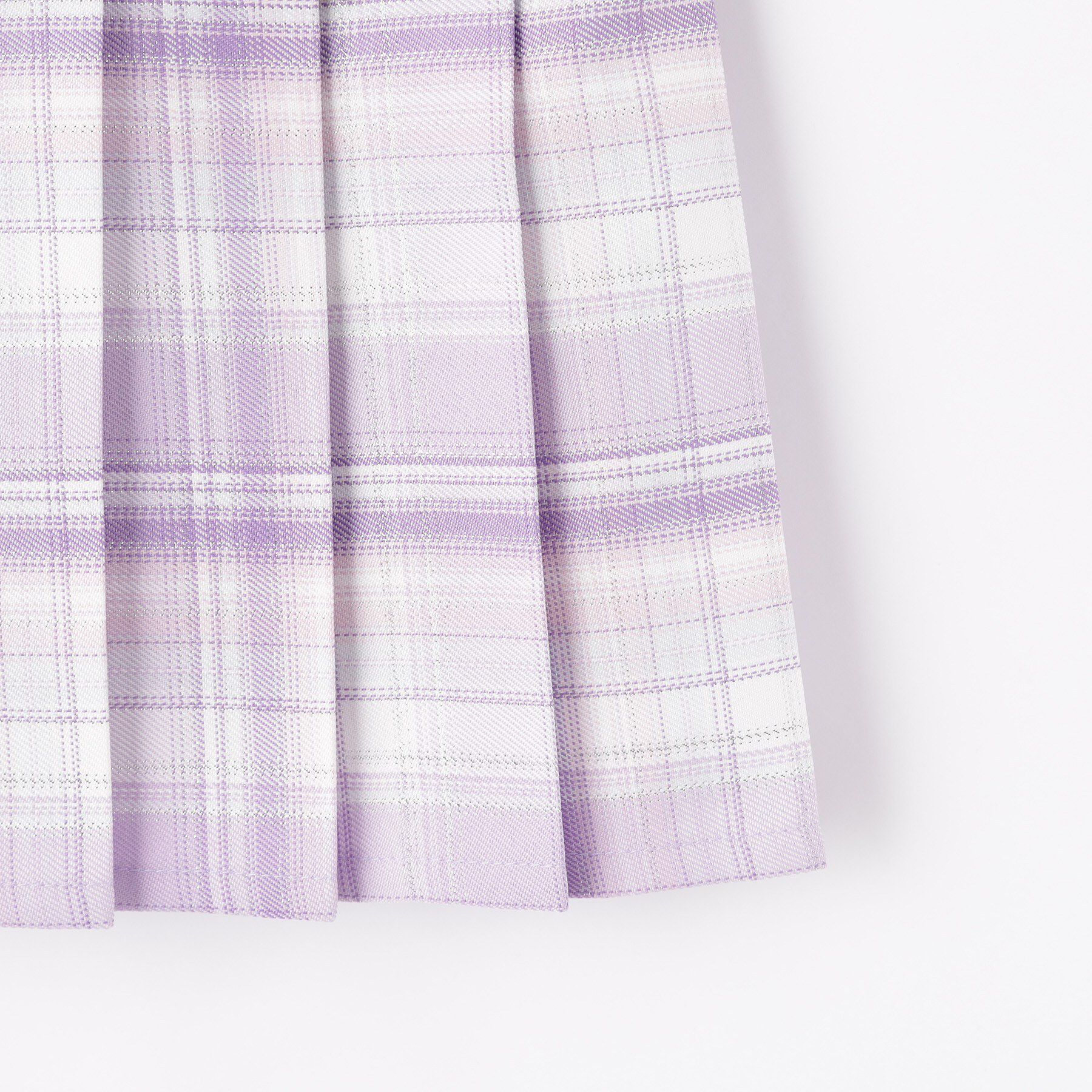 SHOO･LA･RUE「【100-150cm】ラメプリーツスカート」|スカート|