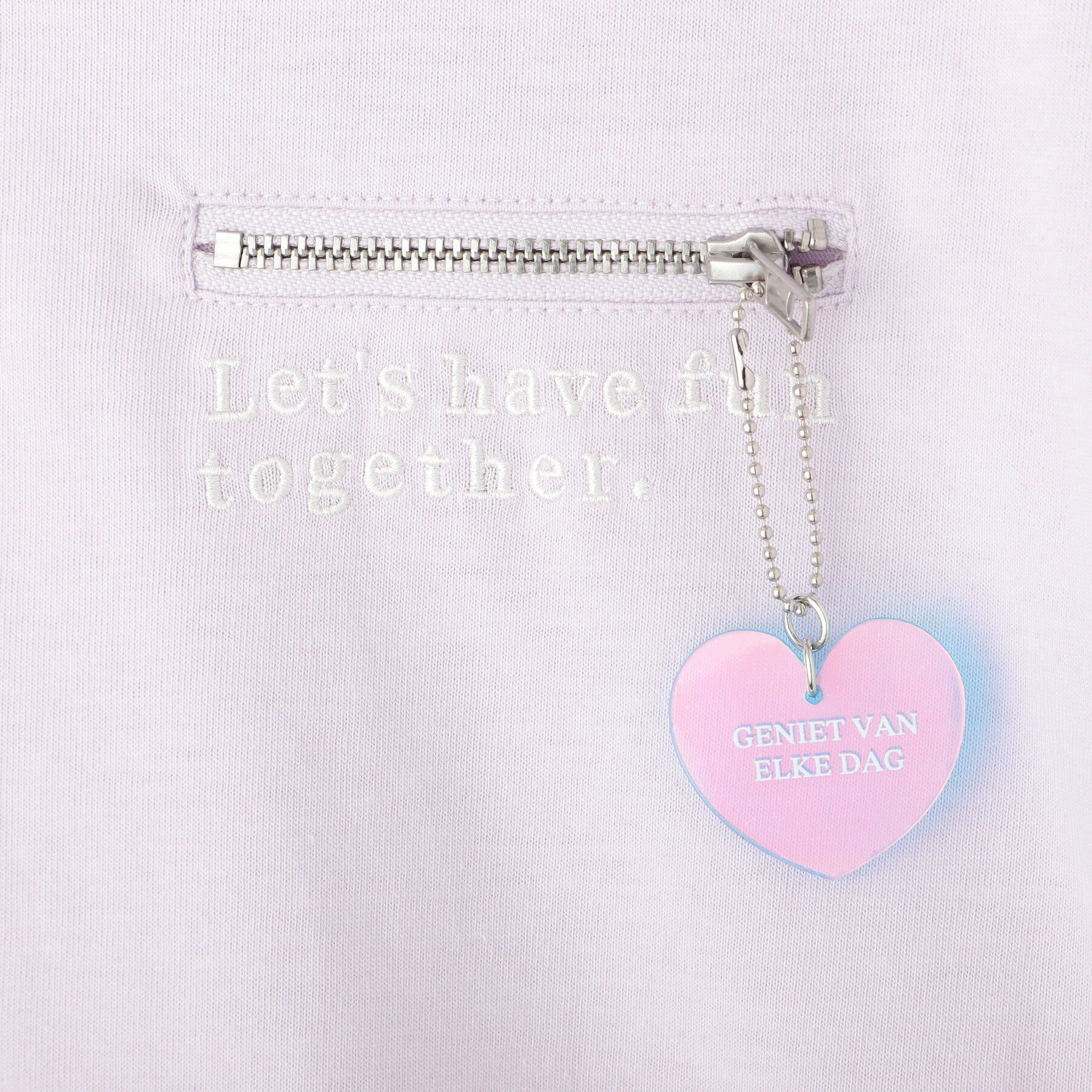 SHOO･LA･RUE「【130-150cm】チャーム付きTシャツ」|Tシャツ・カットソー|