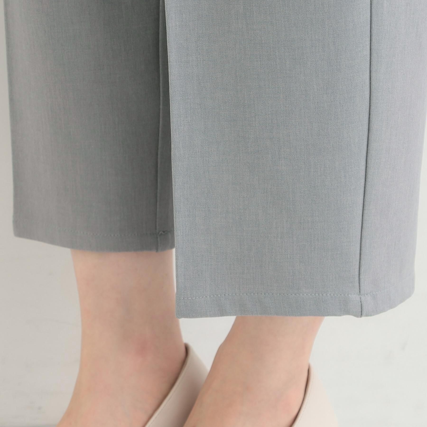 SHOO･LA･RUE「【着丈選べる/S-LL/洗濯機可】楽ちん&times;きれいみえ　ストレッチワイドパンツ」|その他|