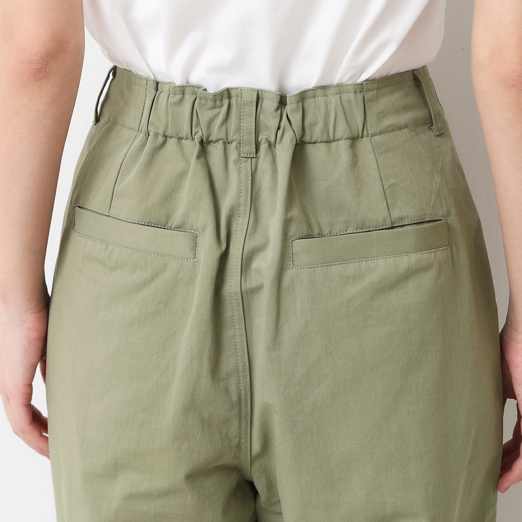 Dessin「【洗える・後ろゴム】コットンワイドパンツ（S～L）」|その他|