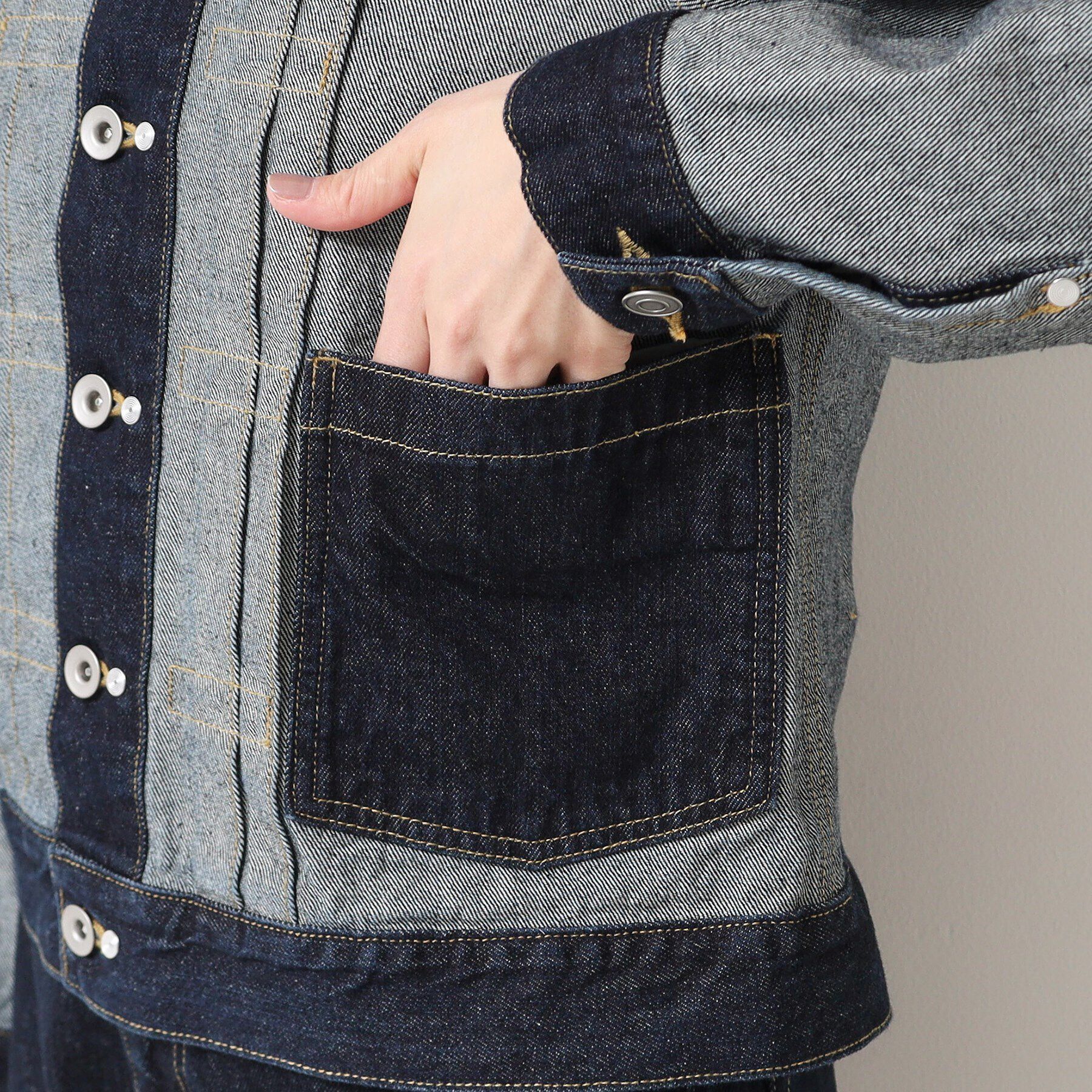 Dessin「【リバーシブル・ユニセックス】デニムジャケット」|デニムジャケット|