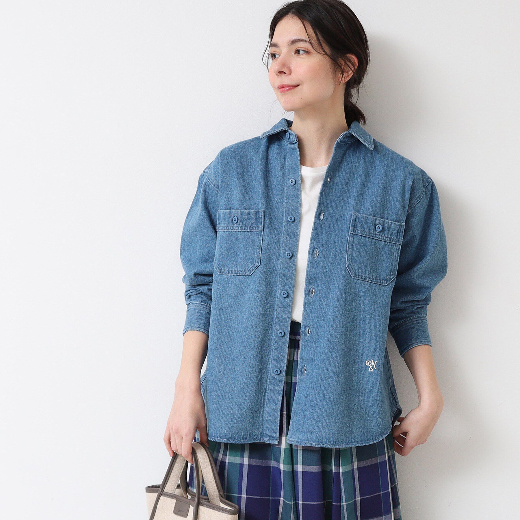 Dessin「【ユニセックス】デニムシャツ（10オンス）」|シャツ・ブラウス|