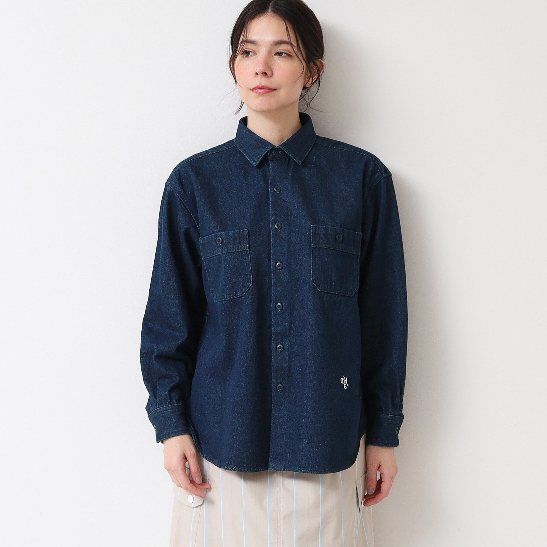 Dessin「【ユニセックス】デニムシャツ（10オンス）」|シャツ・ブラウス|