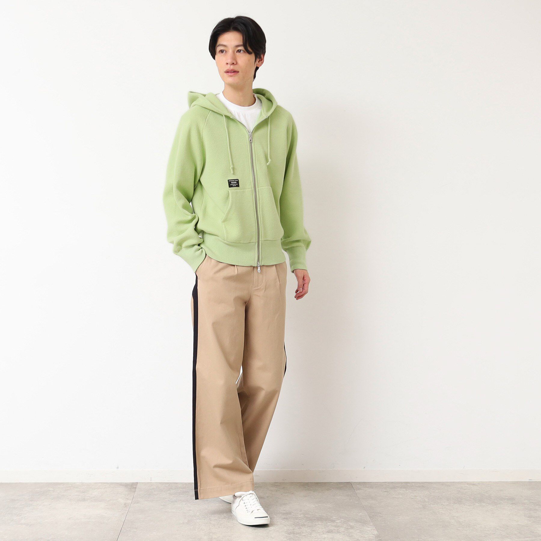 Dessin「【洗える】フーデッドジップパーカ」|パーカー|