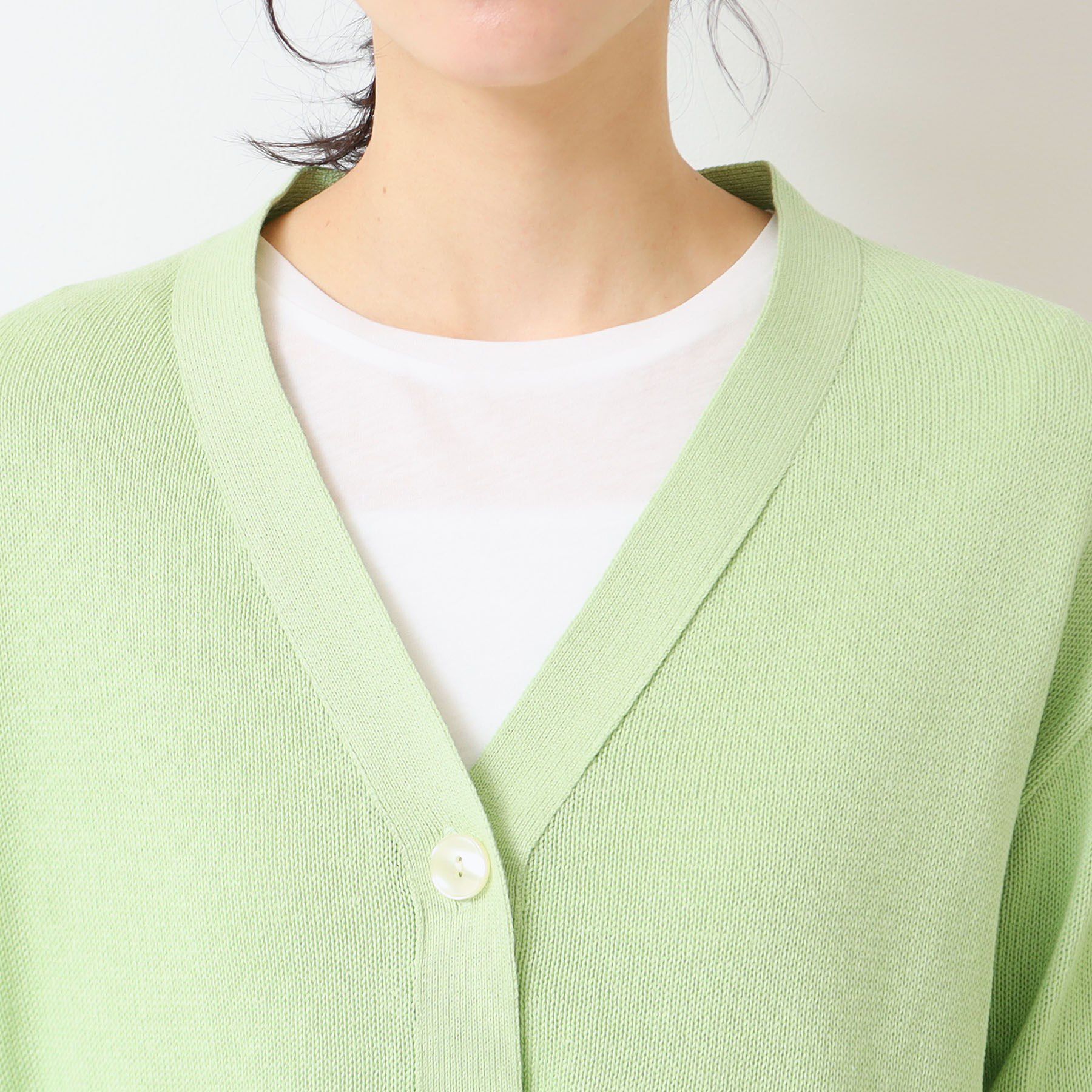 Dessin「【洗える】ミドルゲージショートカーディガン （S～L）」|カーディガン|